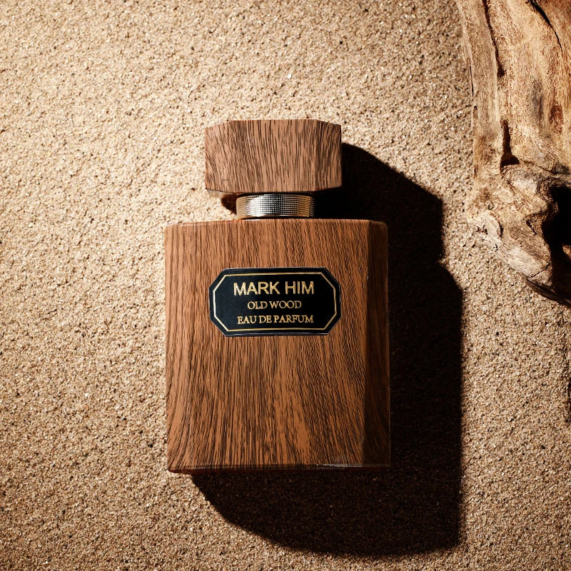 High-end Wood Perfume Brand Cologne Ebony Agarwood Long-lasting Fragrance Fresh Charm Confident Business Men Light Perfume 100ml