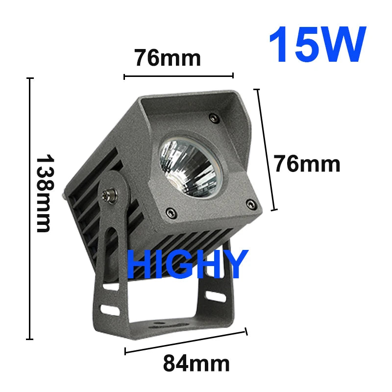 New COB LED Floodlight Outdoor Waterproof IP65 Outdoor LED Spotlight 10W 20W 30W Outdoor Landscape Lighting Exterior Wall Lighti