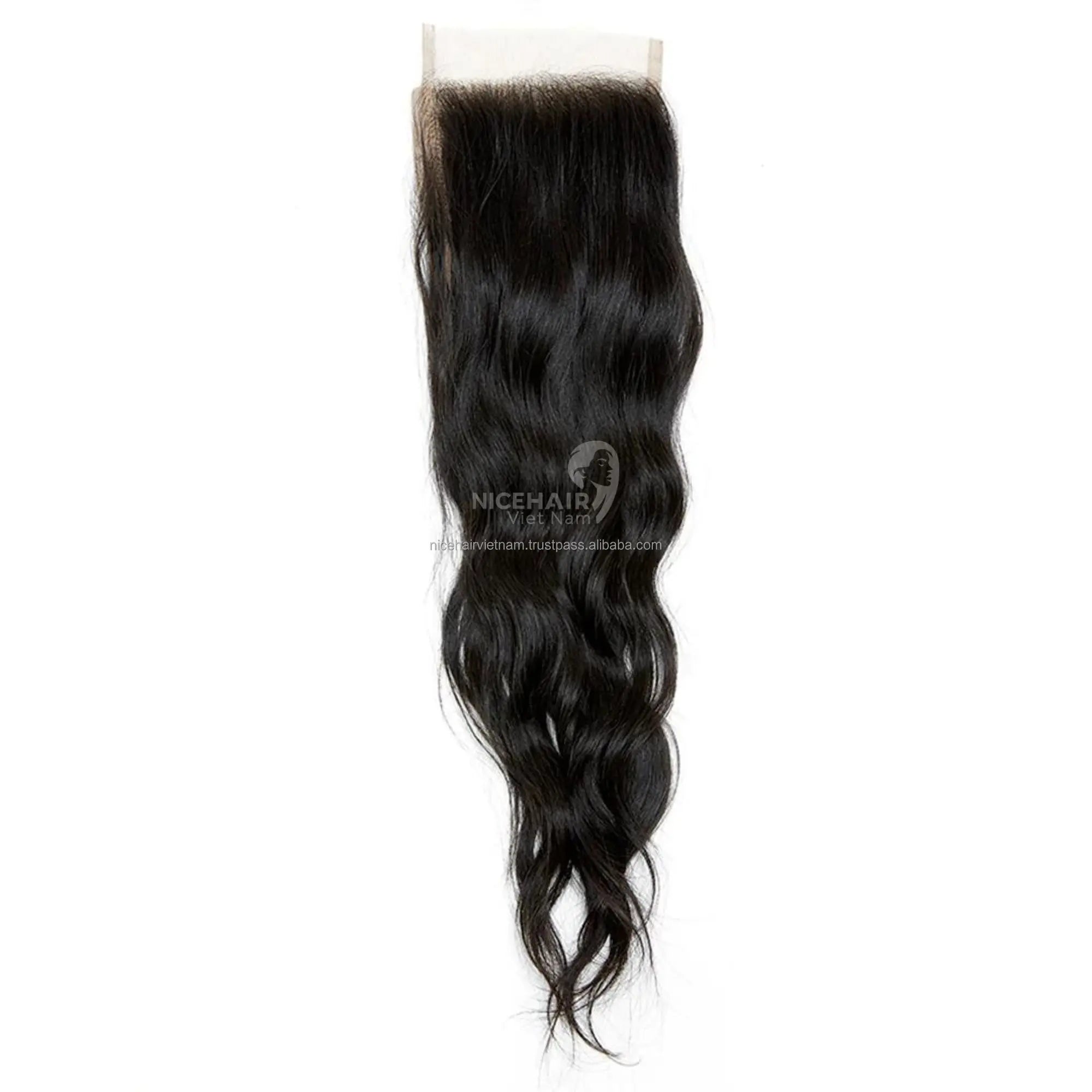 Human Hair Wigs Closure Lace 2"x6" Real Hair 100% Natural No Synthetic Wholesales Product Price Raw Hair Vietnamese Custom Color