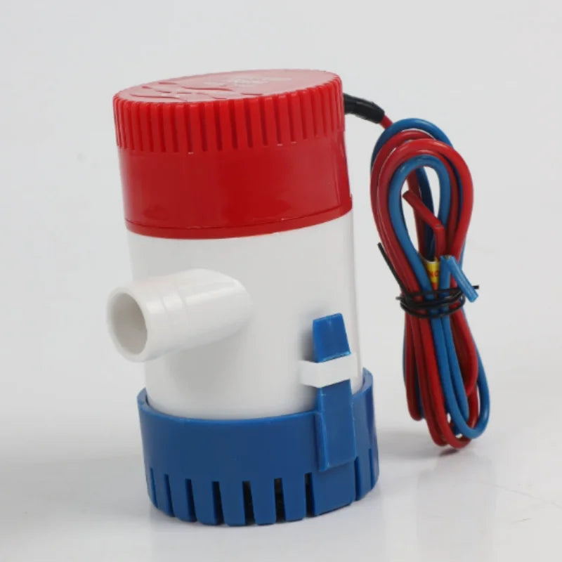 12V Submersible Marine Water Pump 1100GPH Vacuum Bilge Pump for Boat Yacht Waterplane Motor Home Houseboat Fishing Boat Accessor