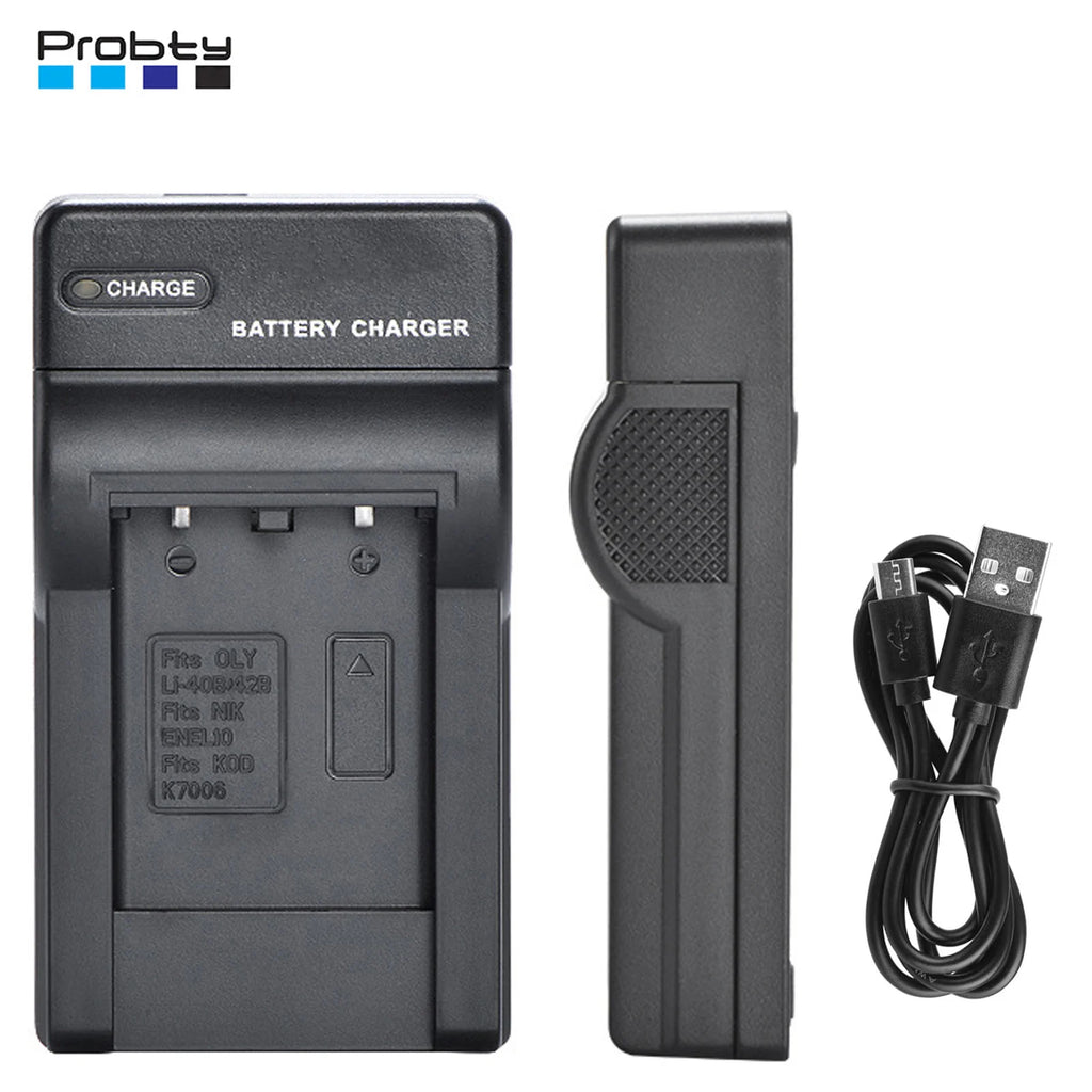 LI-40B LI-42B LI-40C Battery Charger for Olympus FE-240, FE-280, FE-290, FE-300, FE-320, FE-340, FE-350, FE-4010, FE-5030