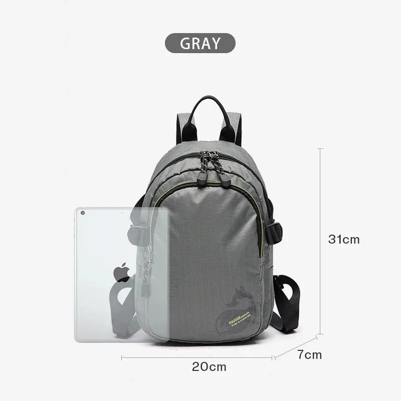 FOUVOR Large Capacity Women Travel Backpacks Waterproof Lightweight Sports Outdoor Student Laptop Bag 3033-01 3033-02 3033-05