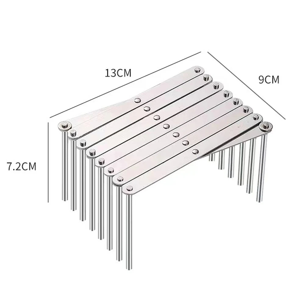 Pan Lid Organizer, Pot Lid Holder, Adjustable Pot Lid Organizer, Cabinet Door Pot Plates Dishes Rack Holder Containers Shelf