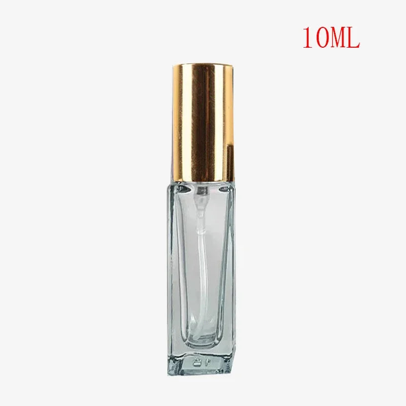 3ml 10ml High Quality Perfume Spray Bottle Empty Glass Parfum Atomizer Travel Cosmetic Bottle Sample Vials Refillable Mini