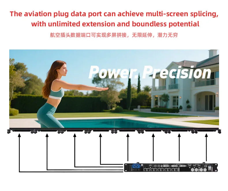 LED Display Poster Screen, Indoor Vertical Advertising Screen, Movable Folding, Exhibition Promotion