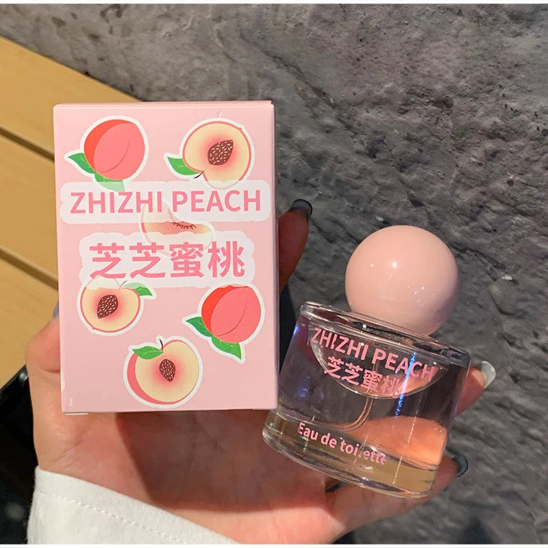 Citrus Peach Fruity Perfume Spray,Clean Fresh Women Scent,Orange Blossom/Lily/Iris/Vetiver/Lemon/Musk Light Fragrance Mist