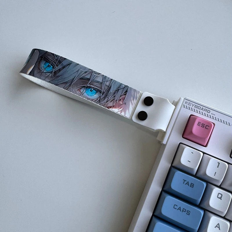Keyboard Ribbon Mechanical Keyboard Strap Universal Personalized Anime Keyboard Ribbon Keyboard Decor Accessories