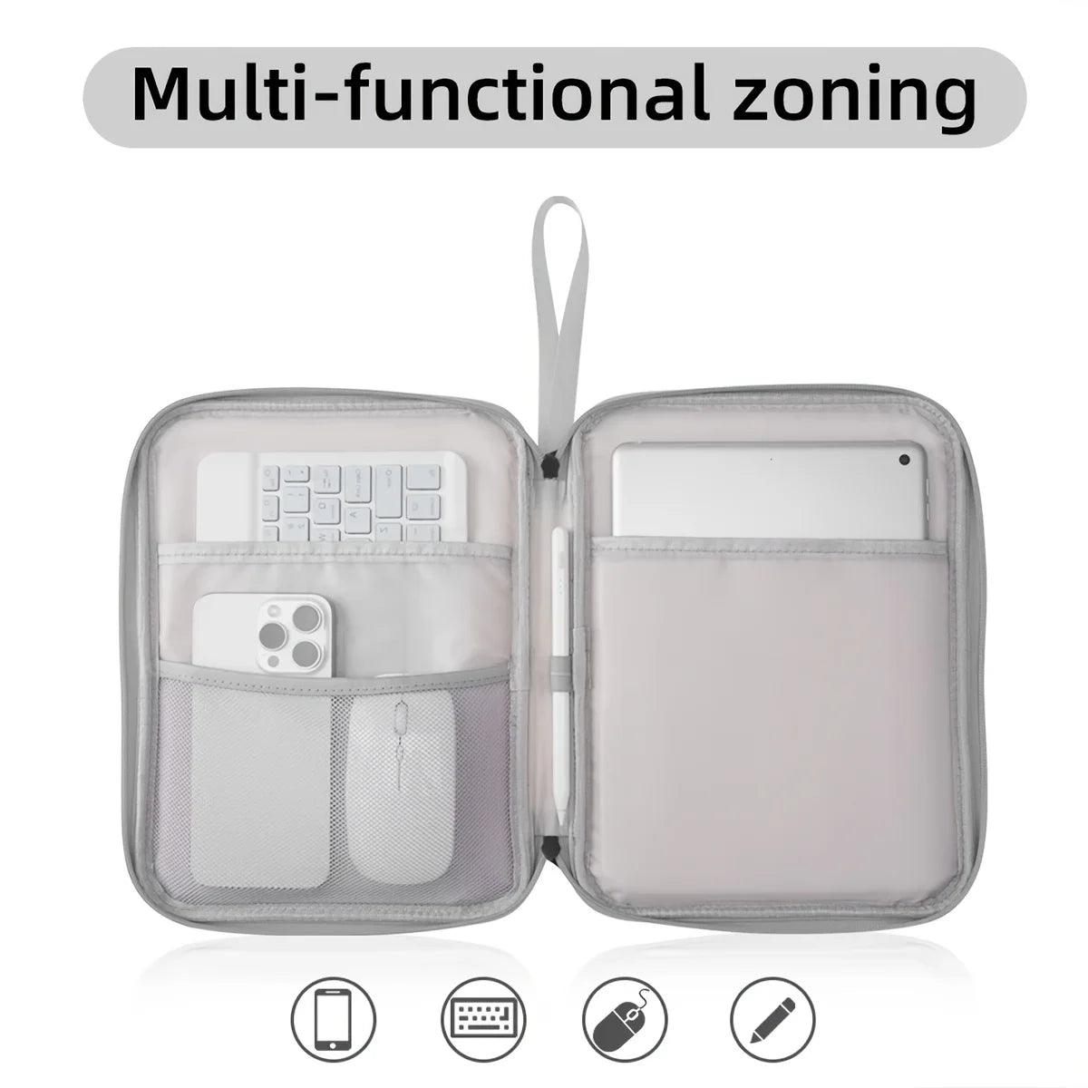 Tablet Sleeve Bag For iPad Air 13 11 Pro 12.9 inch iPad 11th 10th 10.9 inch 10.2" 9th 8th 7th Generation Waterproof Zipper Pouch