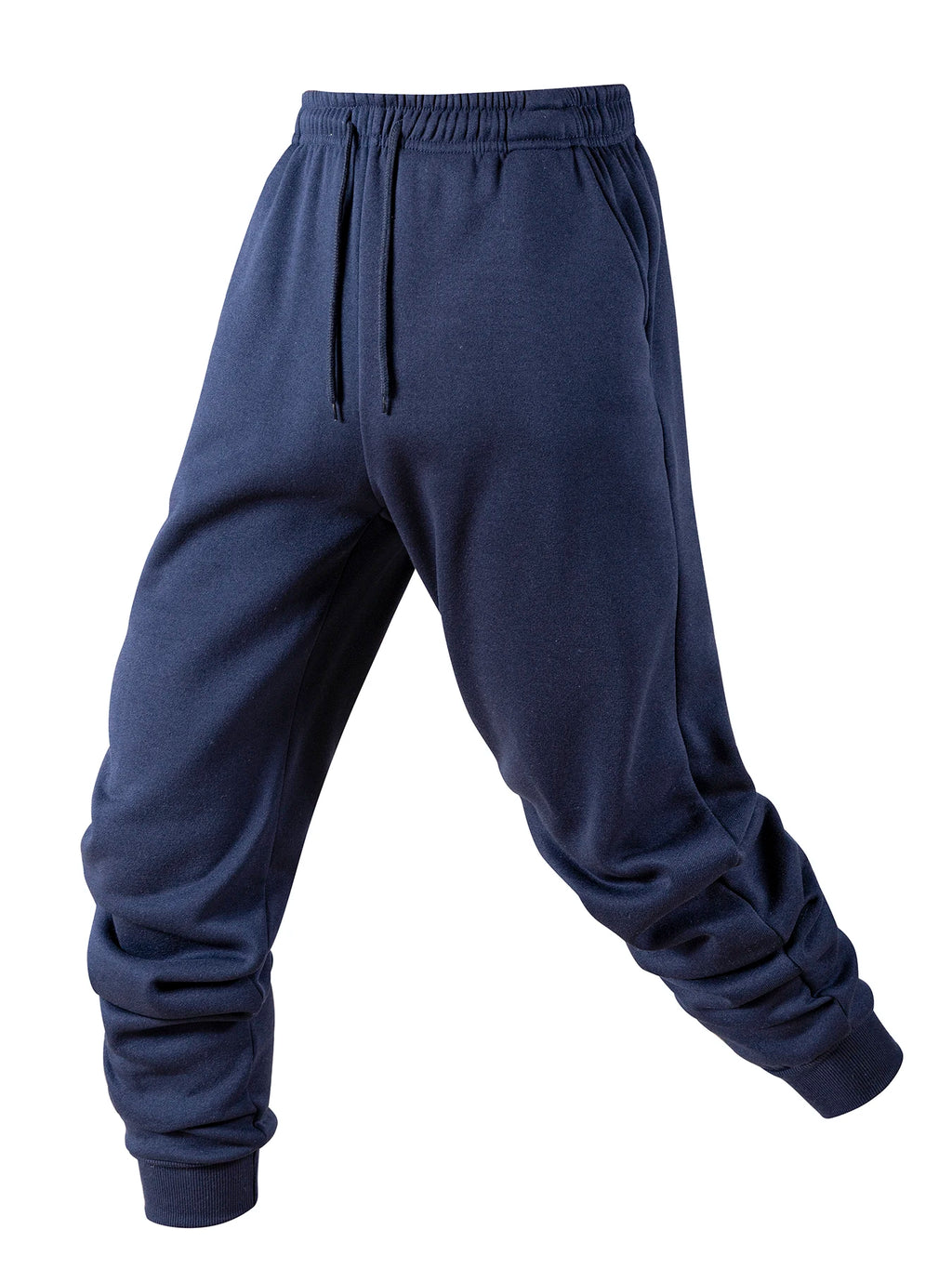 Men's Casual Pants Autumn Winter Fleece Sweatpants Men Running Jogger Sports Gym Trousers Fashion Solid Color Workout Long Pants