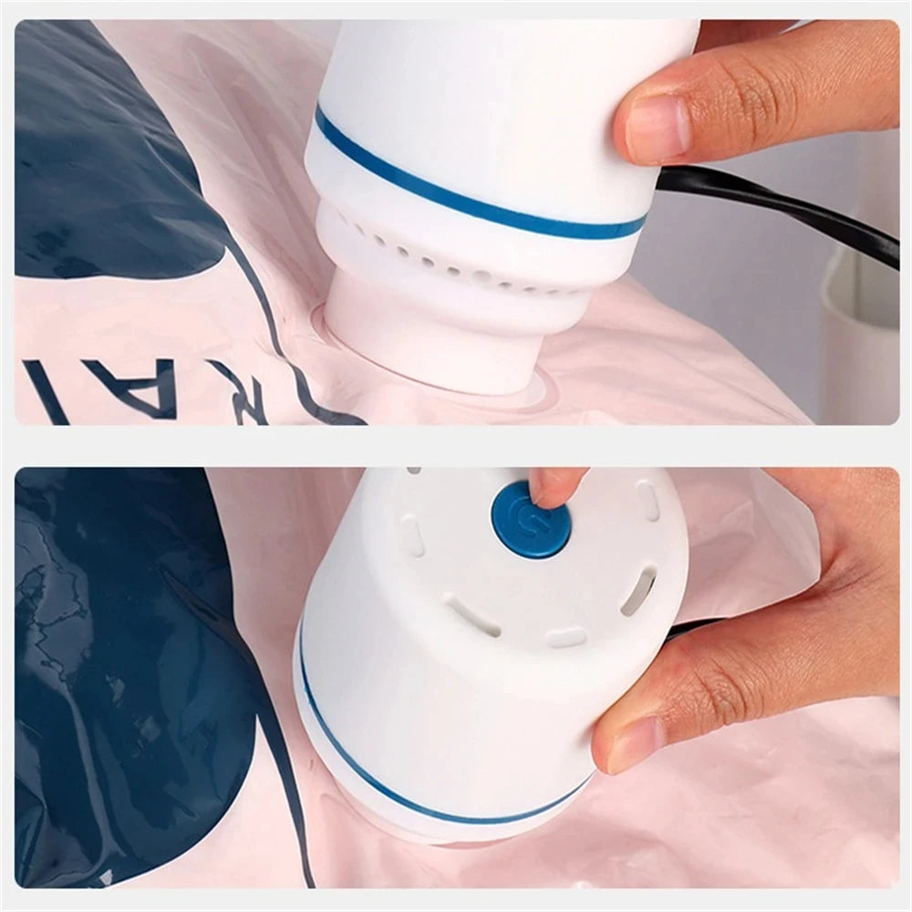 Low Noise Electric Vacuum Pump, Instant Compression, Special For Vacuum Storage Bags, Compact Portable, Easier Storage