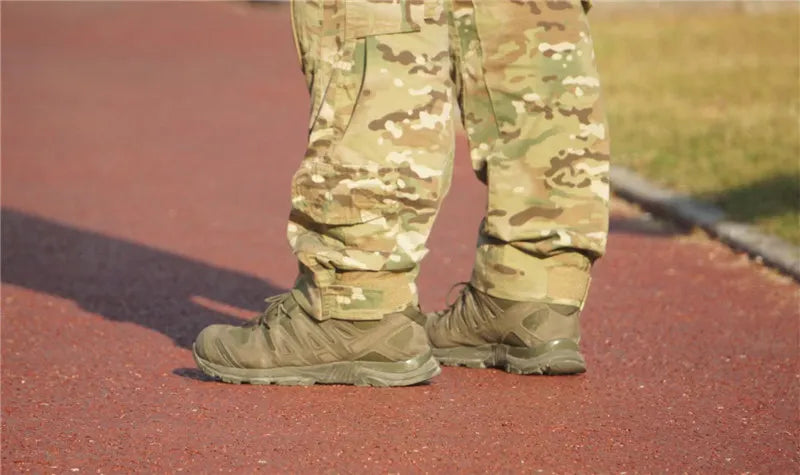 Cavalry RG Green 3D Tactical Boots Hiking Boots Green OD Green Zone Combat Boots Outdoor Sports Tactical Boots