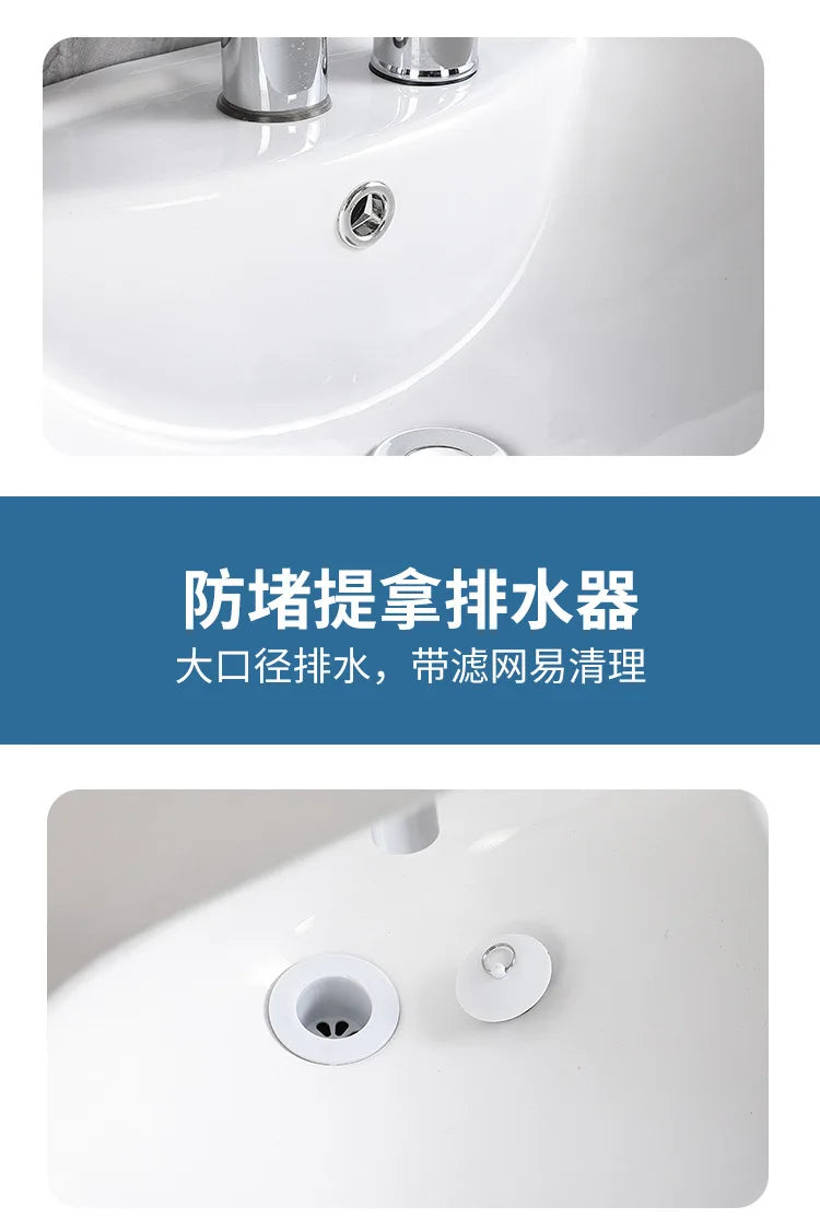 Integrated hand and foot washing basin - ceramic washbasin Интегрированная раковина для мытья рук и ног — керамическая раковина