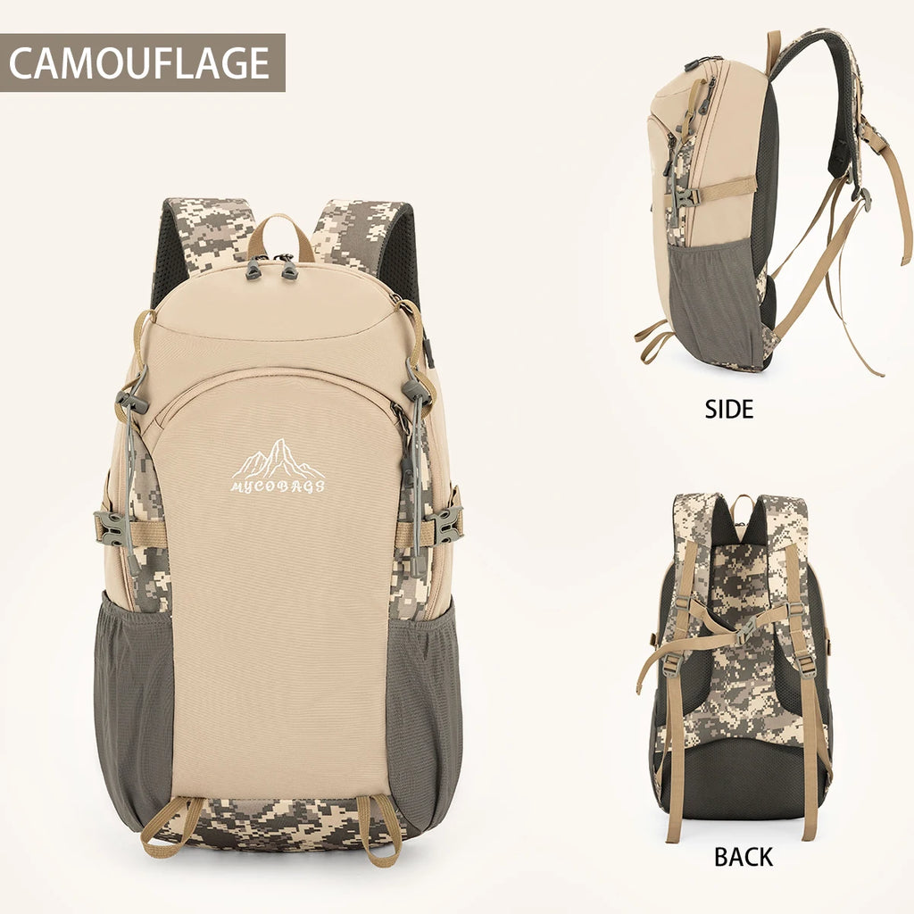 Outdoor Backpack, Women's Sports Backpack, Hiking Lightweight Waterproof Travel School Bag, Boys' Travel Lightweight Mountaineer Backpack