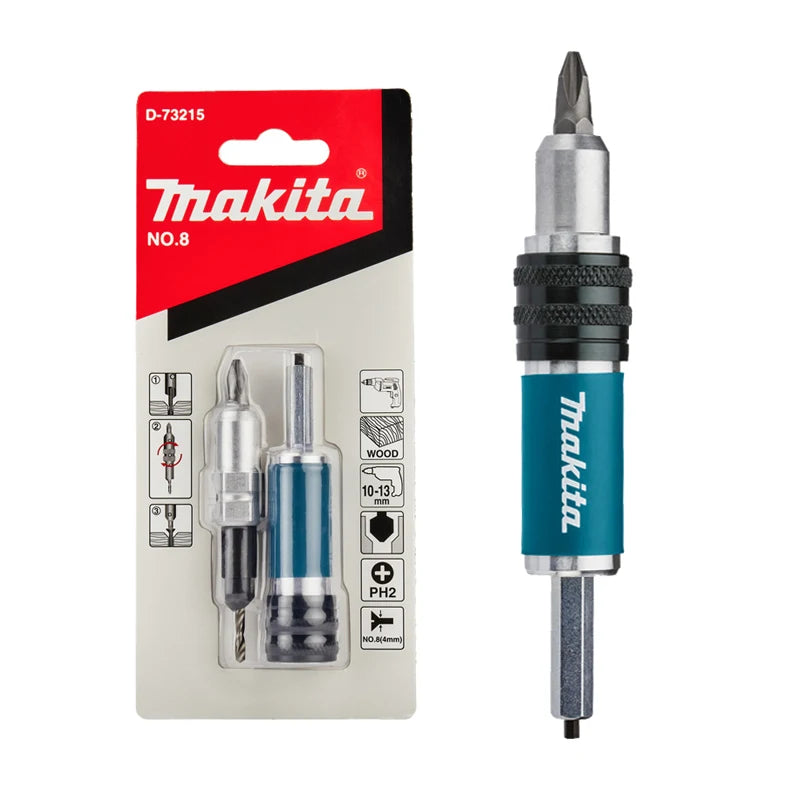 Makita #6 #8 #10 Gauge Drill Countersink Drive Bit Multifunctional Woodworking Batch Drill Combination Tool Accessories