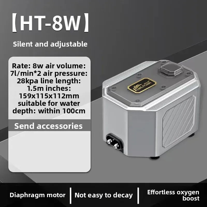 Oxygen pump fish tank special silent aerator oxygenation high-power fish farming household outdoor fish pond