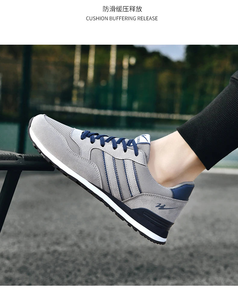 Double Star Men's Retro Running Shoes 2026 April May Breathable Mesh Casual Sneakers VintageClassicLightweightWalkingShoesforMen