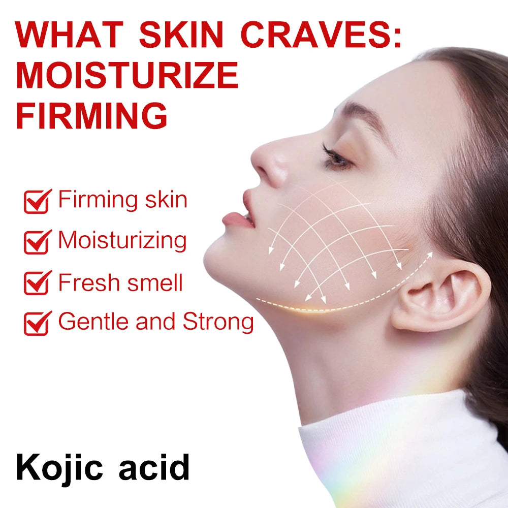 SUYARUN Propolis VITAMIN E & Kojic Acid Face Serum - Brightening Anti-Aging Treatment, Fades Dark Spots, Evens Skin Tone.