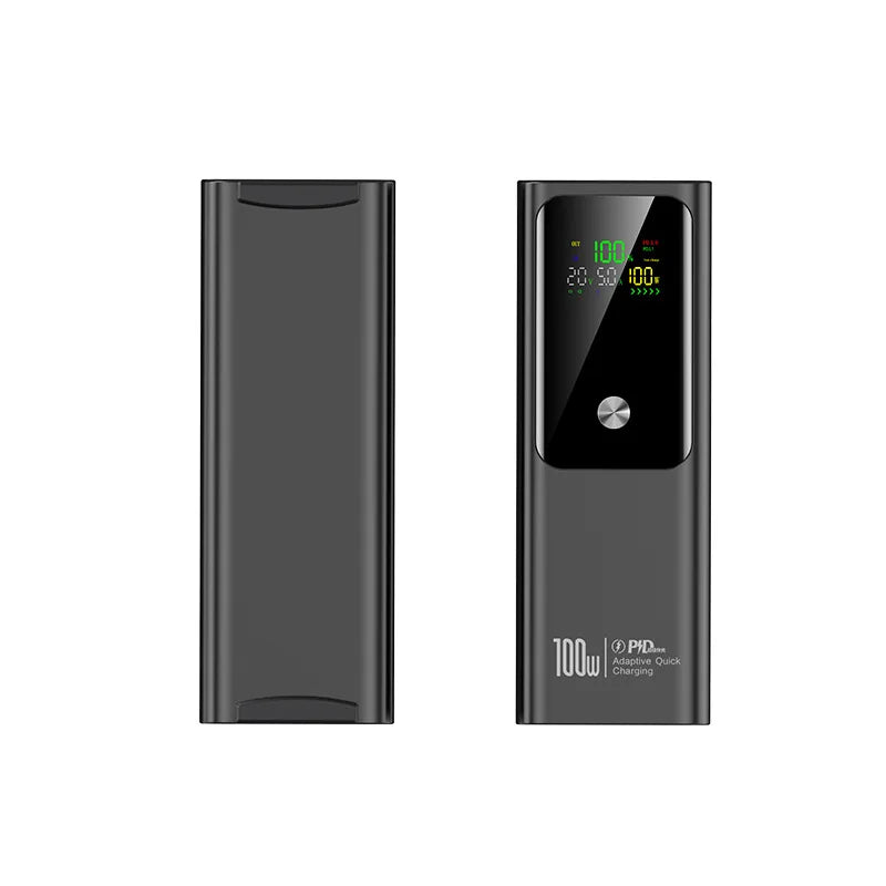 100W PD Fast Charge Power Bank 20000mAh Bidirectional Portable External Battery for IPhone Android Laptop Notebook