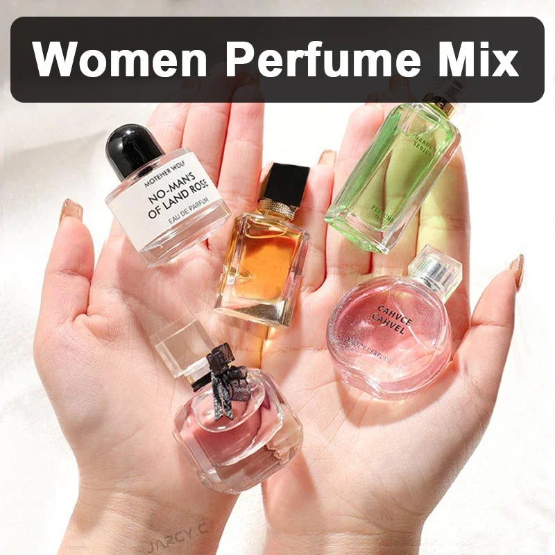 7.5ml High Quality Samples Perfumes Long Lasting Atomizer Sexy Lady Parfumes Natural Body Cologne Men Women's Fragrance