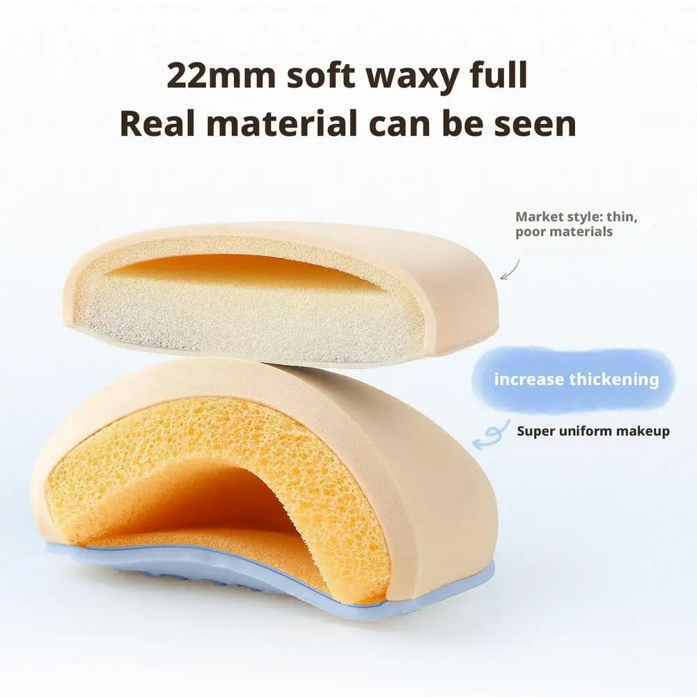 Marshmallow Air Cushion Powder Puff Foundation Liquid Special Makeup Clear Base Makeup Tool Both Dry And Wet Use ﻿