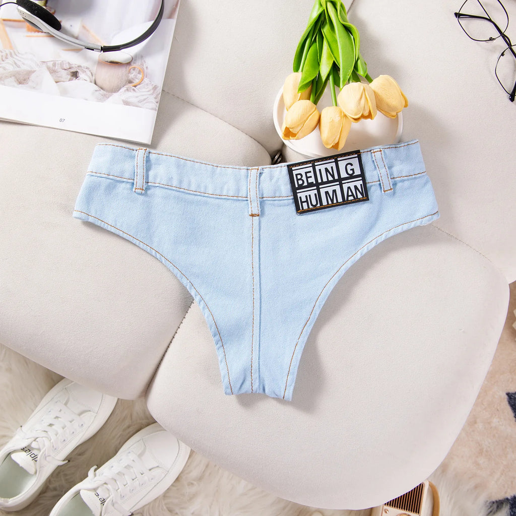 Denim Shorts for Women, Low Waist, Mini Jeans, Sexy Lady Nightclub, Hot Dance Briefs, Girl Party Gift, Fashion, New, Summer, P08