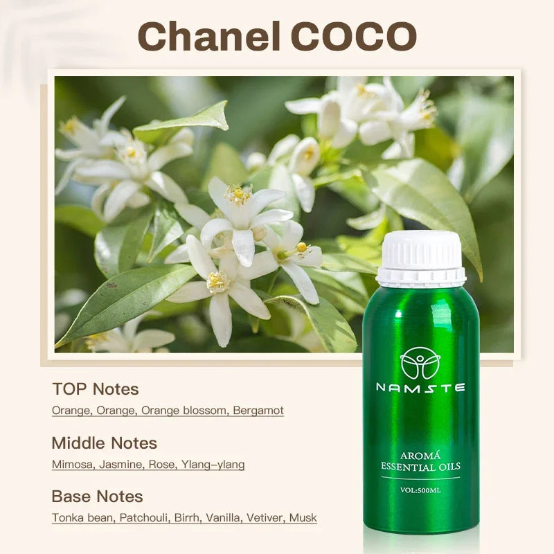 Essential Oils 500ML Perfume Namste Scent Machine Home Electric Aroma Diffuser Flavoring Room Fragrance Air Freshener
