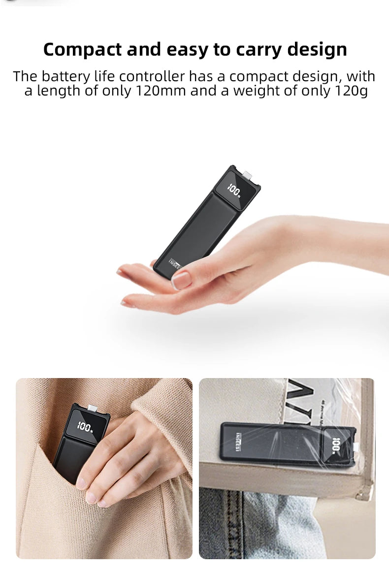 For DJI Osmo Pocket 3/Pocket 4 Battery Handle Osmo Pocket 3/4 Battery 5000mAh 18W