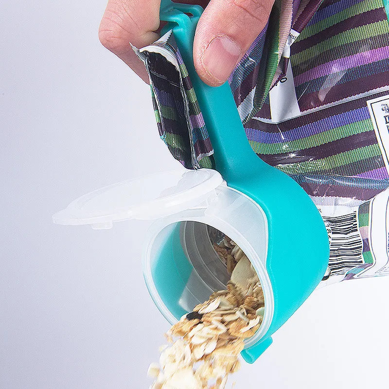 Snack Sealing Clip Fresh Keeping Sealer Clamp Plastic Food Saver Travel Kitchen Gadgets Seal Pour Food Storage Bag Cap Clip