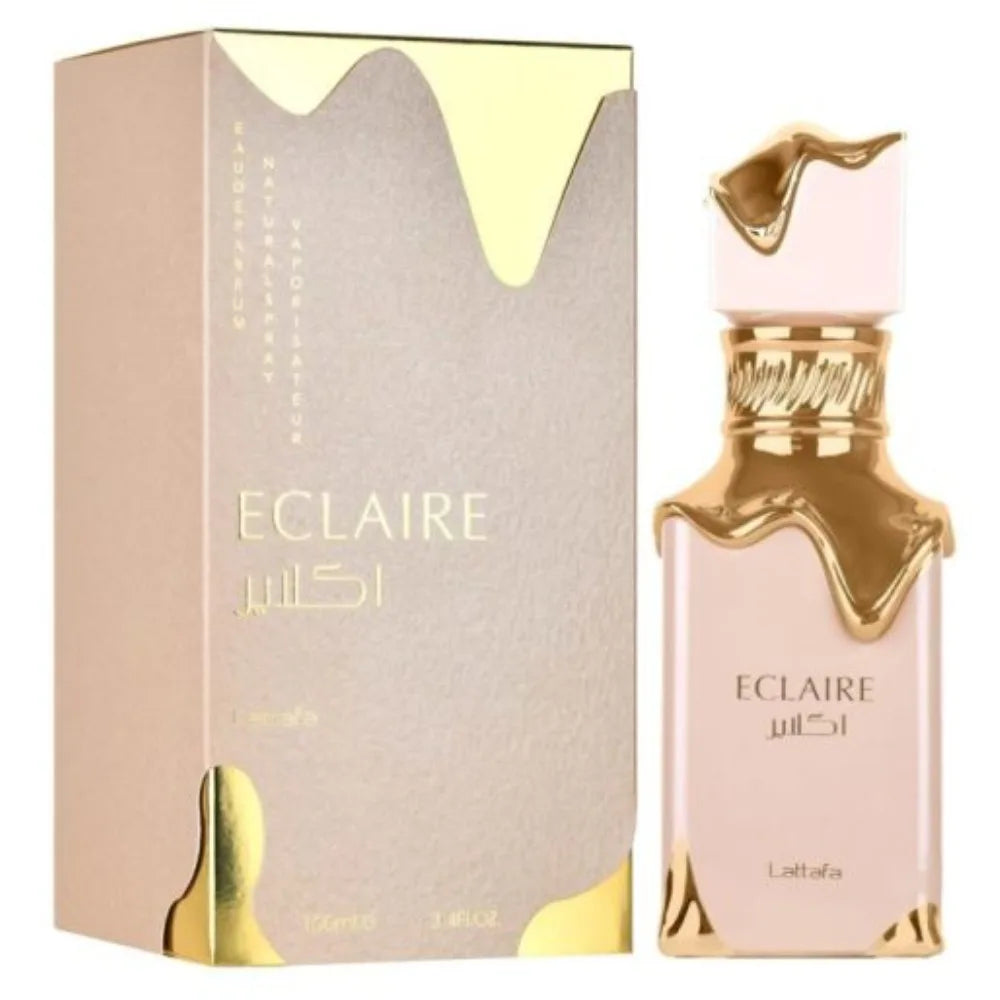 Lattafa Eclaire Eau De Parfum for Women 100ml 3.4oz Long Lasting Exquisite Regal Arabian Perfume Luxury Valentine Gift Women Fragrance Spray