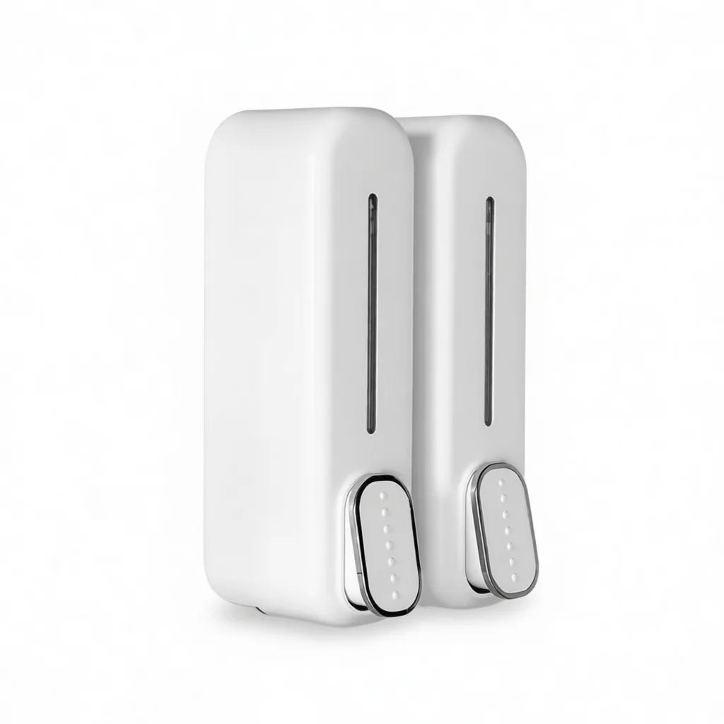 Manual Soap Dispenser Wall Mounted Hand Sanitizer Pump Bottle Shampoo Shower Gel Container For Bathroom Kitchen Hotel Decor