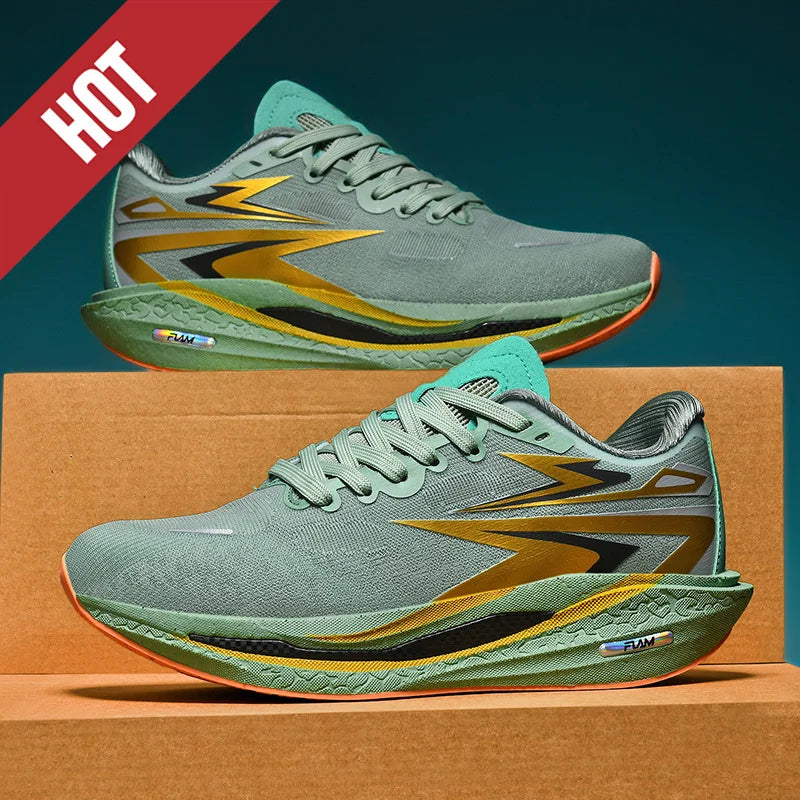 Men's Casual Sneakers Marathon Breathable Lightweight Comfortable Suitable for Outdoor Running Walking Daily Sports Men's Shoes