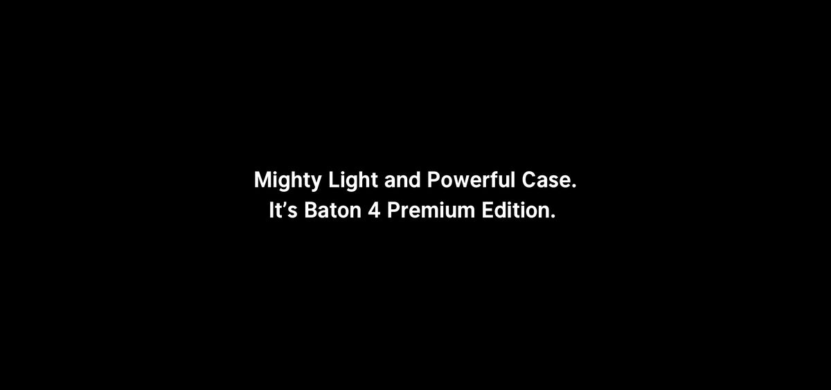 Olight Baton 4 USB Rechargeable 1300 Lumens Super Bright Portable Edc Flashlight For Outdoor Camping Hiking