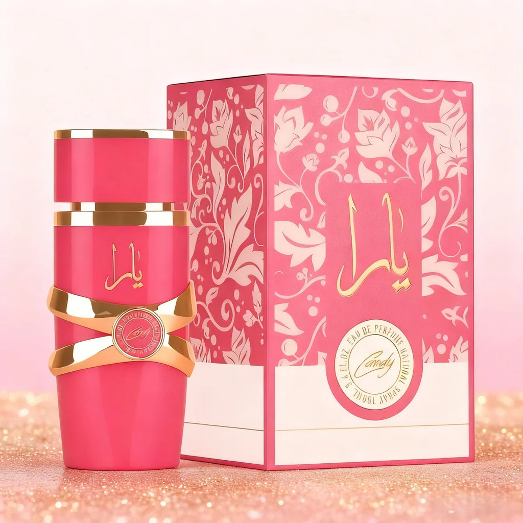 Lattafa Yara Eau De Parfum for Women Mens 100ml 3.4oz Long Lasting Fragrance Vanilla Gourmand Fruity Floral Arabian Perfume Gift for Unisex