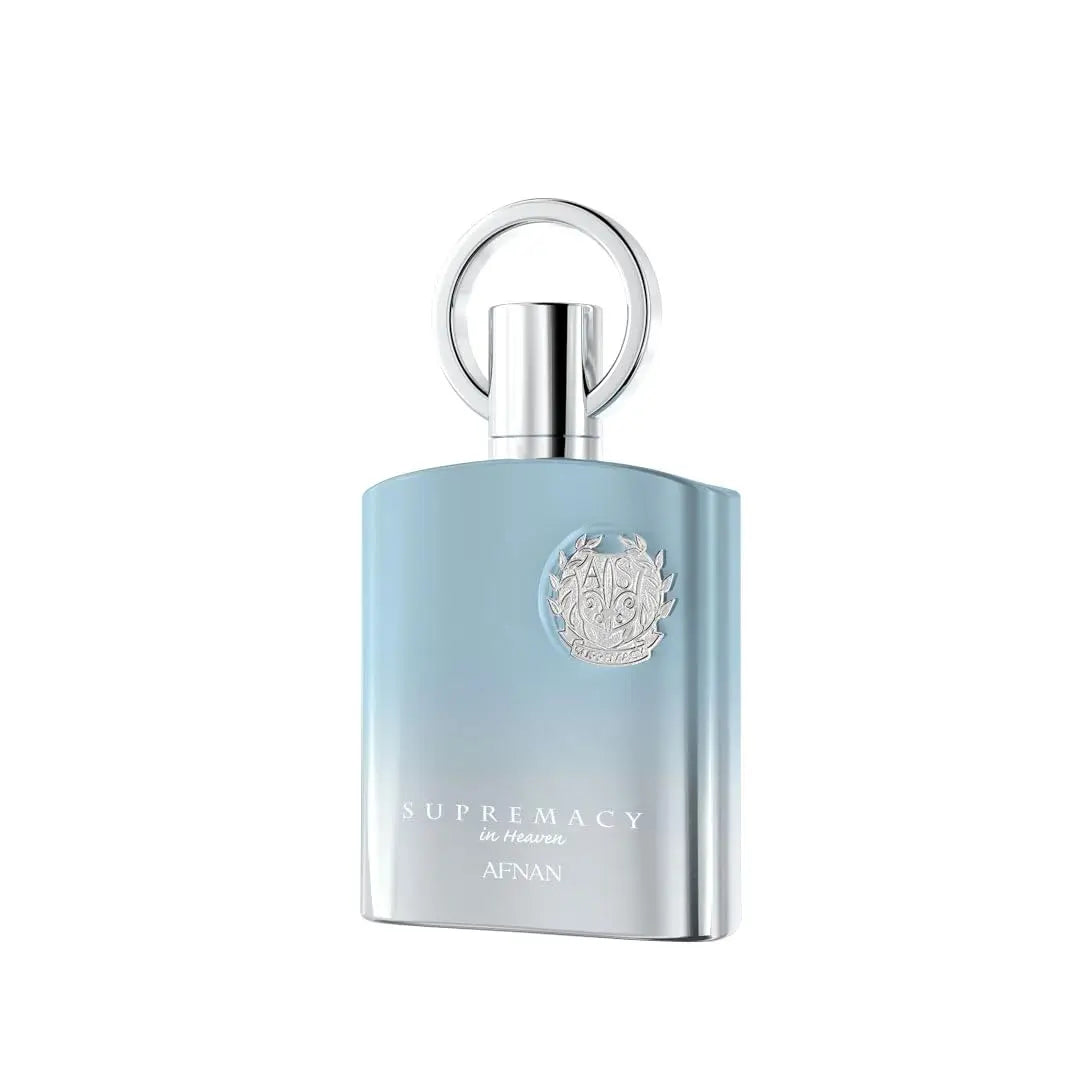Afnan Supremacy In Heaven Perfume｜Aquatic Fruity‑Woody Accord. Crisp Citrus Opens With Iuicy Pear, Mellow Wood Notes As Finish. Clean And Transparent Scent, Perfect For Summer Daily Commute, Fresh Without Heaviness.