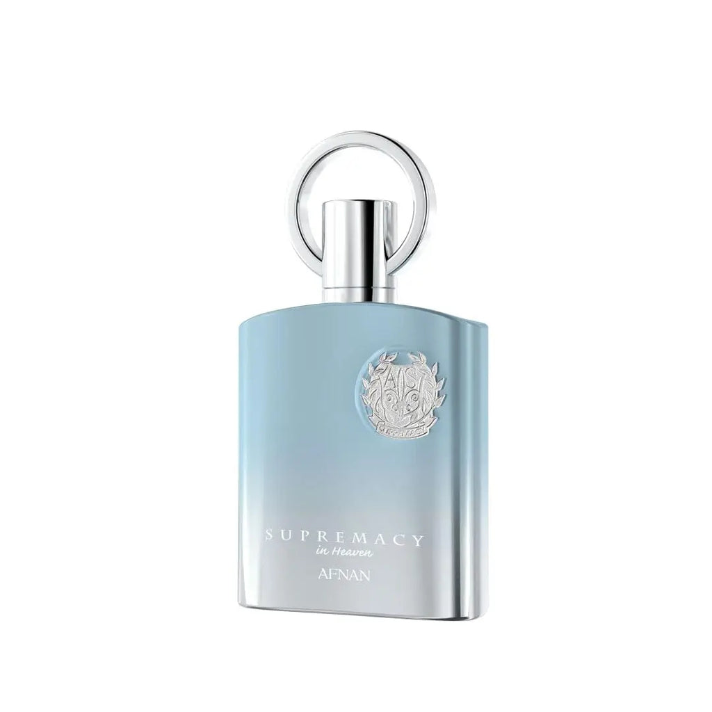 Afnan Supremacy In Heaven Perfume｜Aquatic Fruity‑Woody Accord. Crisp Citrus Opens With Iuicy Pear, Mellow Wood Notes As Finish. Clean And Transparent Scent, Perfect For Summer Daily Commute, Fresh Without Heaviness.