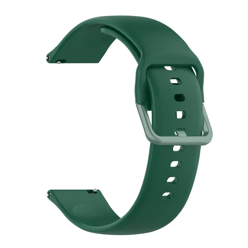 Strap For Amazfit GTS 2/4/3/GTS 2/4 Mini/GTR 4/2/2e 20mm/22mm Watch Silicone Sport Bracelet Amazfit bip 5 3/S/u pro Series band