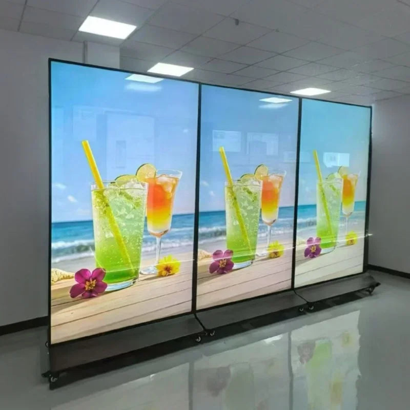 Vertical Full-screen LCD Advertising Machine with A Fixed Large-sized High-definition Screen for Commercial Signage Display