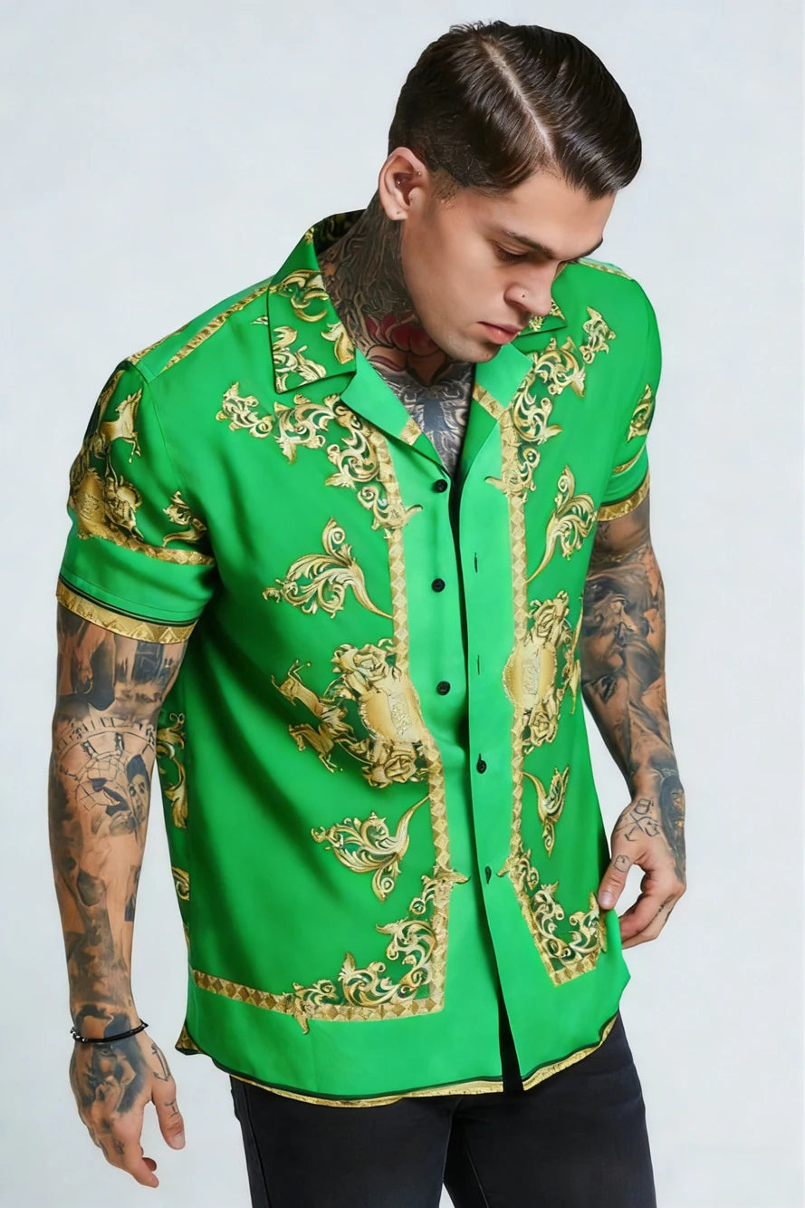 2026 New Men's 3D Printed Short Sleeve Shirt Comfortable Fabric Art Enthusiast Clothing New Series Top designer shirt for You