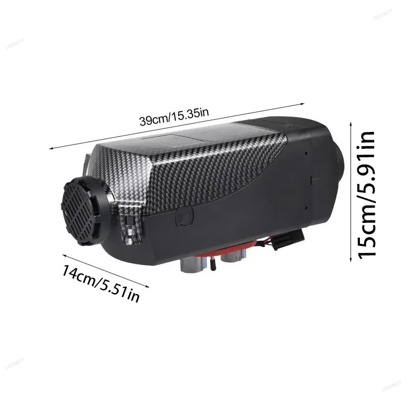 12V 24V Universal Auto Fuel Operated Heater 5KW Diesel Parking Air Heater Remote Control for Car Truck RV Boat Heating Supplies