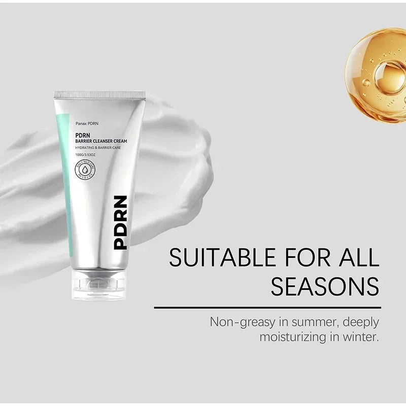 PDRN Skincare Set Ampoule Serum Cica Peptide Essence Deep Moisturizing Capsule Cream Repair Barriers Nourish The Skin Face Cream