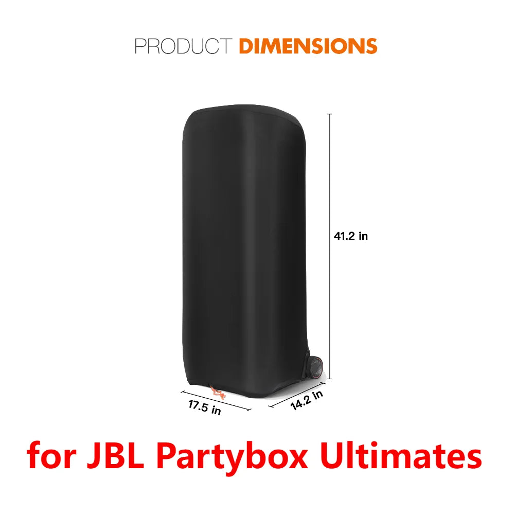 Dust Cover Protective Case for JBL Partybox 710/720/1000/120/320/310/520/Ultimates Speaker Elastic Band Speaker Case Slip Sleeve