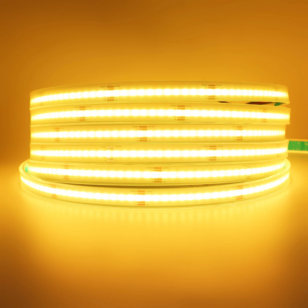 IP67 Waterproof IP21 RGB COB LED Strip DC 12V 24V 576 840LEDs/M TV BackLight Home Decoration Led Tape Diode Flexible Ribbon