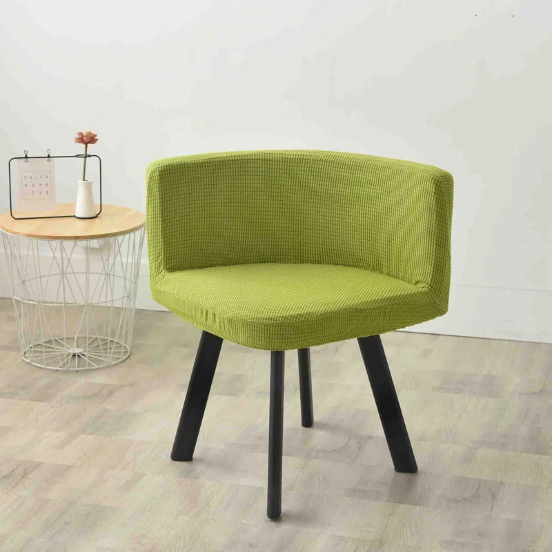 Stretch Triangle Chair Cover All-inclusive Protector Low Back Dining Chair Home Hotel Leisure Party Polar Fleece Chair Cover