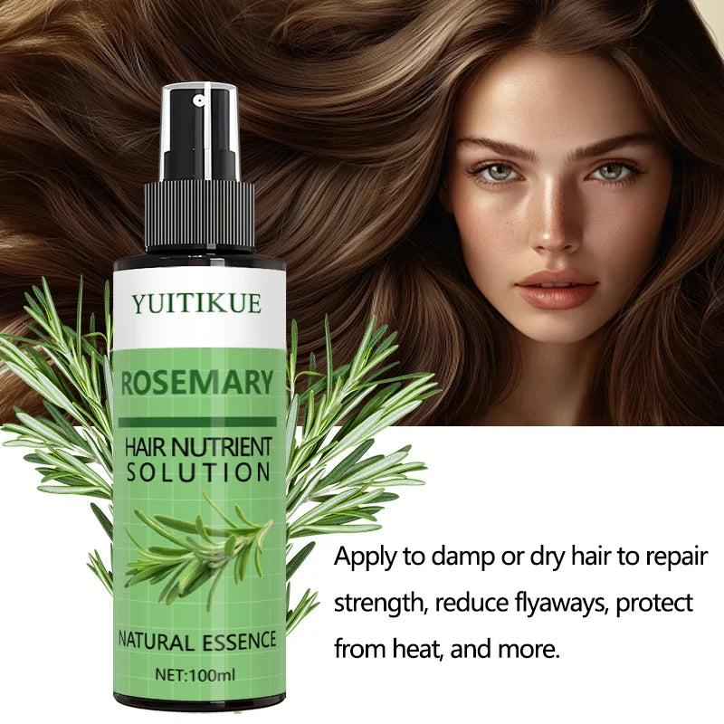 Rosemary Extract Hair Nutrient Liquid Natural Essence Nourish Scalp Stimulate Hair Growth Anti Hair Loss Care 100ml