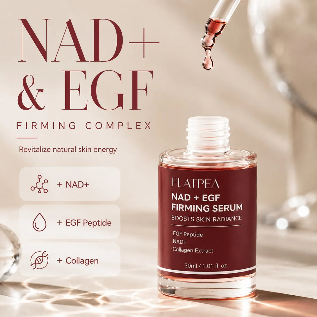 30ml EGF NAD Collagen Face Serum, Firming Hydrating Nourishing Essence, Helps Improve Fine Lines & Enhance Skin Elasticity Care