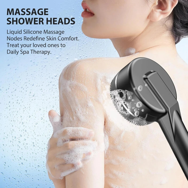 Shower Head Showers for Bathroom Fixtures and Accessories Four Modes Adjustment Shower Faucet Shower Phone Bathroom Accessories