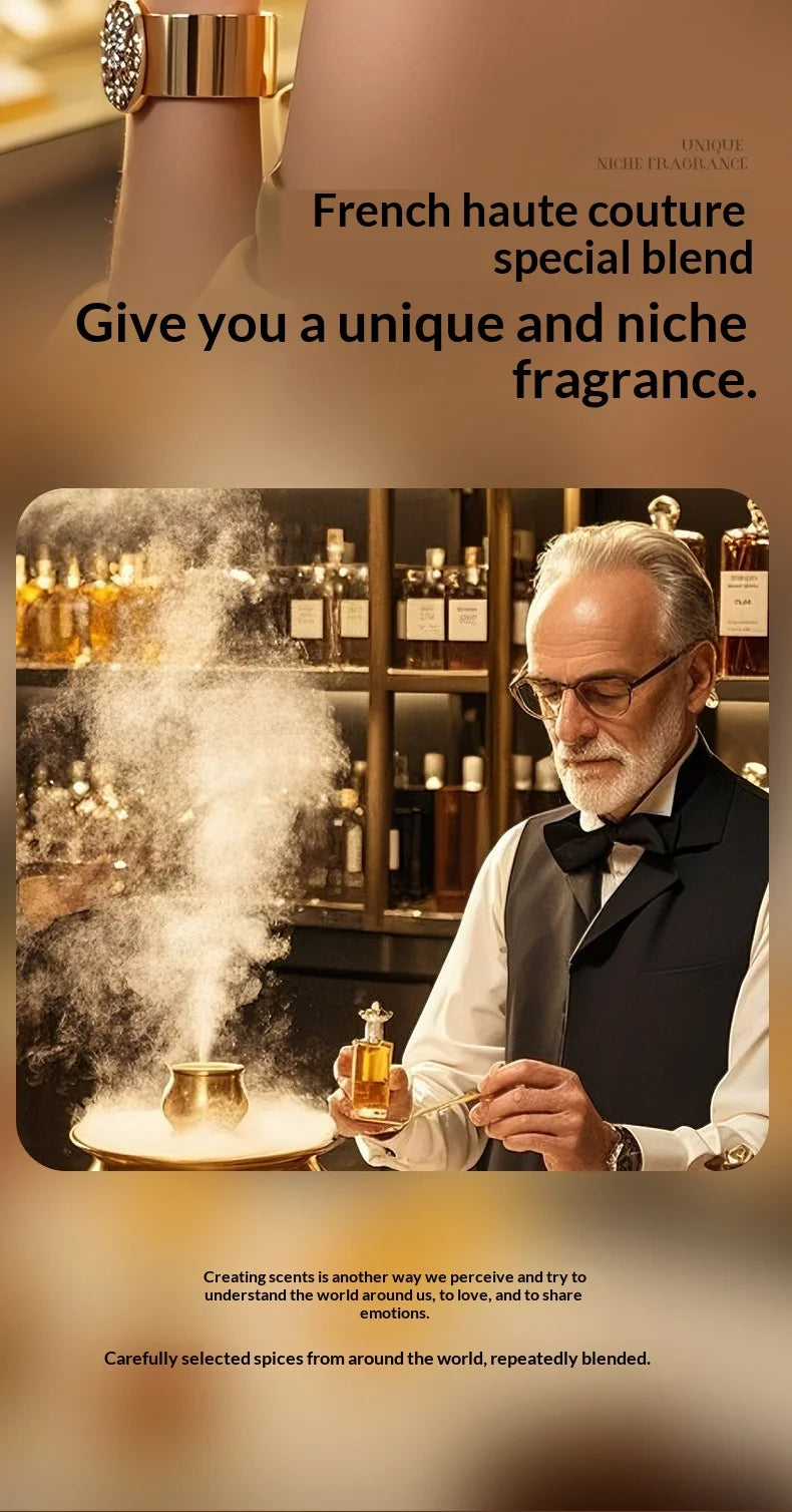 Perfume Oud Wood Men Sandalwood Perfume Long Lasting Arabian Attract Women Gift Gentleman Unisex Floral Spray Flirting Pheromone