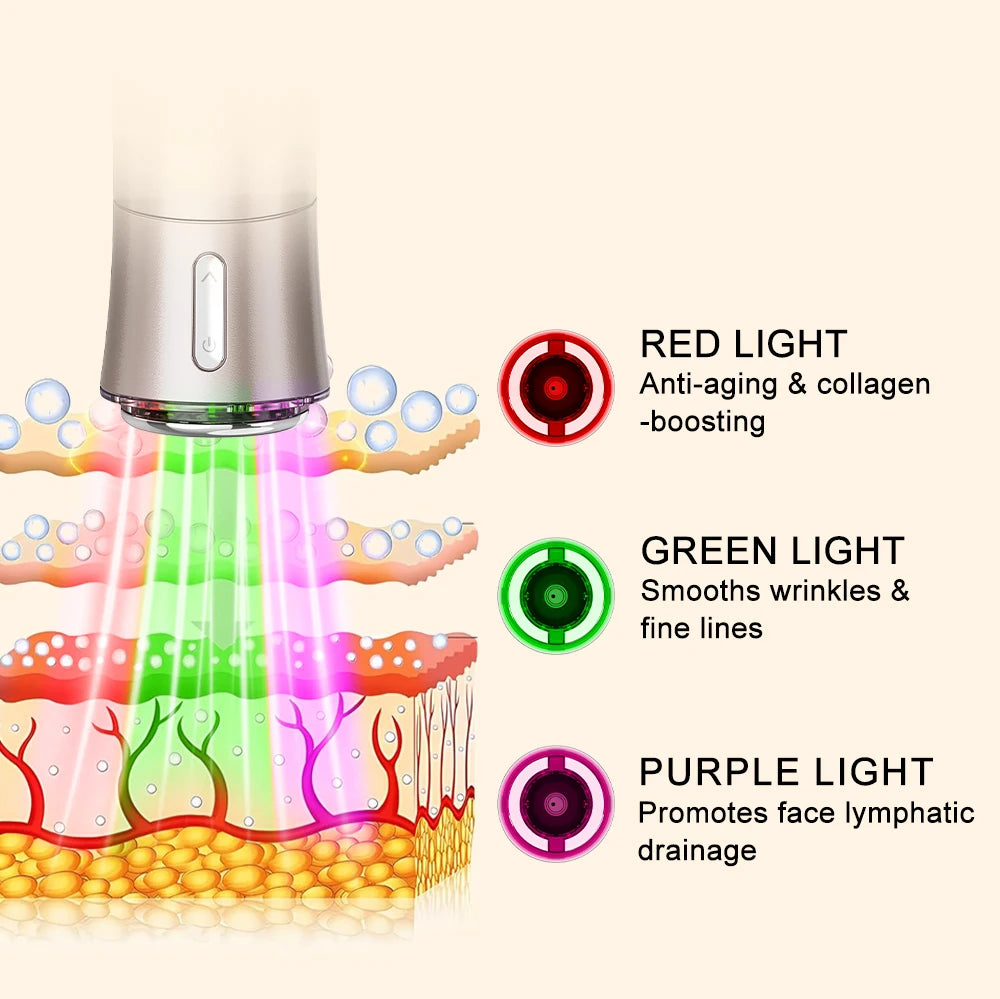 Multifunctional Face Massager Microcurrents Facials Beauty Device Electric Faces Lifting Machine Red Light Skin Beauty Equipment