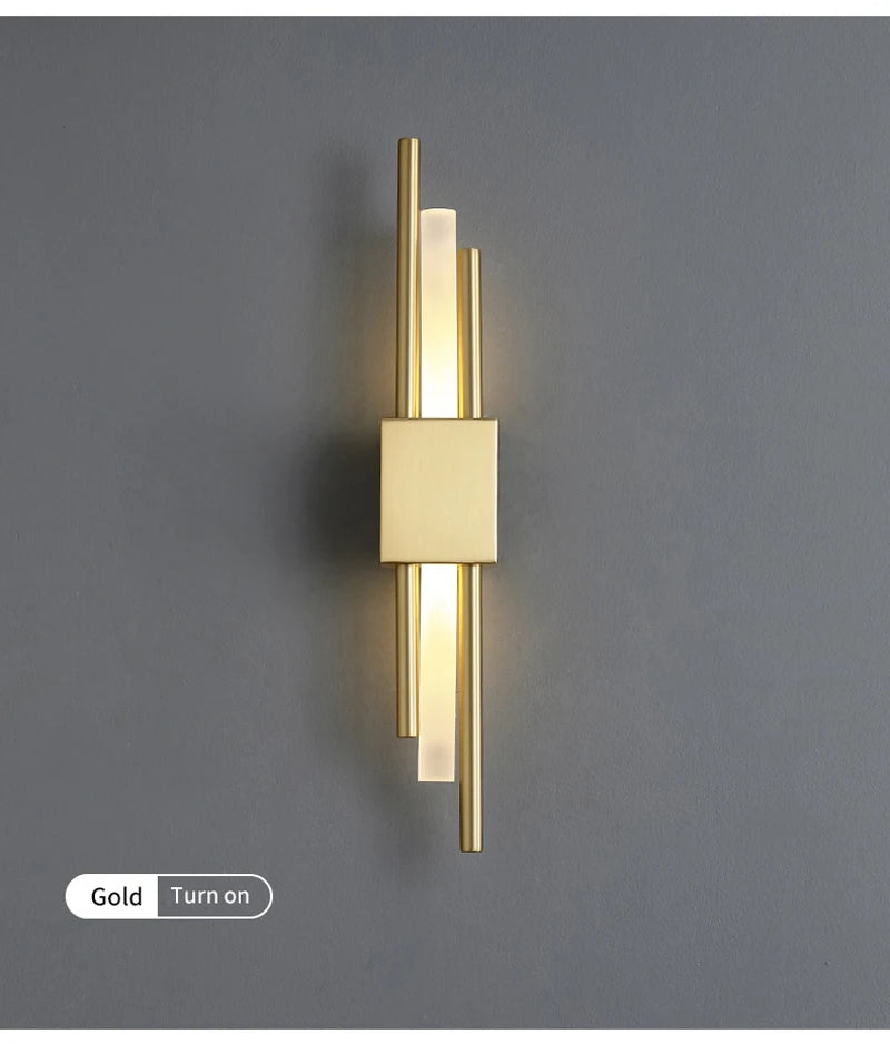 Modern Led Wall Lamp Indoor Lighting Nordic Decoration Wall Lights Living Room Corridor Bedroom Bedside Sconces Bathroom Mirror