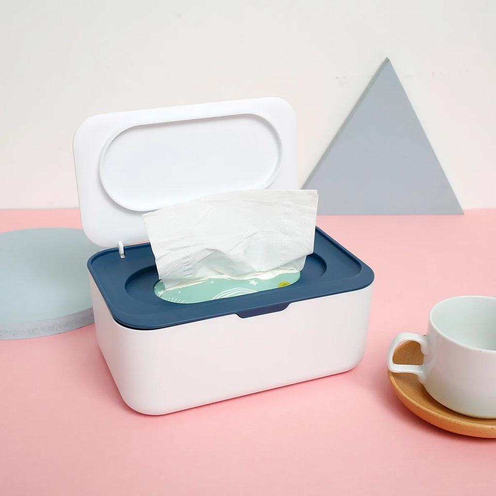 Wet Tissue Box Paper Dispenser Portable with Lid Tissue Storage Box Holder Dustproof  Baby Car Organizer Napkin Hot